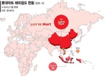 [대형마트 유통혁신 날개 달고 세계로] (하) 해외서 더 잘나가는 ‘롯데 파워’