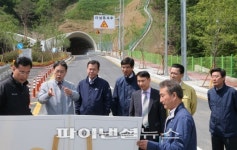 창원시, 현동~월영동간 도로개통…밤밭고개 교통체증 해소