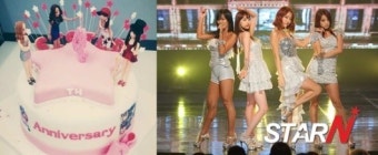 씨스타, 데뷔 4주년 기념 케이크 인증샷 “항상 감사하다”