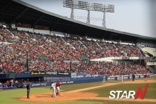 2014 프로야구, 239경기 만에 300만 관중 돌파