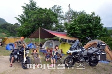 가족과 함께하는 BMW모토라드 캠핑투어