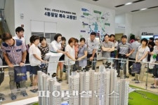 목감 한양수자인, 순위 내 청약 마감