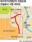 부산국토청, 대구국가산단 진입로 건설 발주
