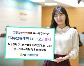 NH농협은행, 지수연동예금 14-1호 판매