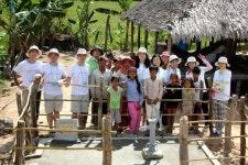 코웨이 캄보디아 우물파기 봉사활동 진행