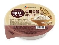 CJ제일제당, 렌틸콩과 퀴노아 들어있는 햇반 슈퍼곡물밥 출시