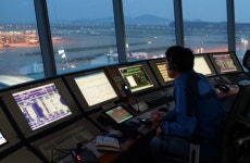 [현장르포] 인천국제공항 계류장 관제탑