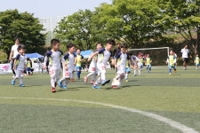 한세드림 전국 유치원 축구팀 대상 뛰어라 우리 아이 개최