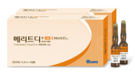 휴온스, 고령자 타겟 비타민D 메리트디주10만IU 판매