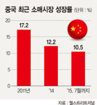中, 경기 침체에도 끄떡없는 소비재·서비스 업종
