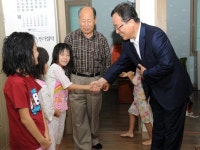 김석준 부산교육감, 사회복지시설 격려 방문