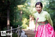 [포토] 나인뮤지스 성아, ‘한복 입고 깜찍하게!’