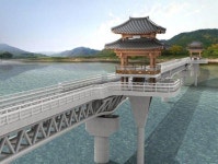 낙동강 횡단교량 달봉교 착공