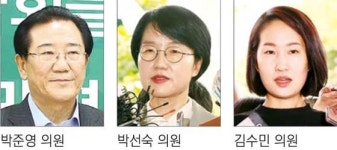 檢, 박준영·박선숙·김수민 의원 영장 재청구
