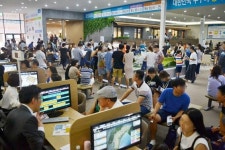 동탄 레이크자이 더테라스 등 견본주택 인산인해