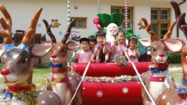 분천역 한여름의 산타마을 한달 동안 5만2000명 찾아