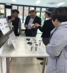 포항방향 외동휴게소, 새싹채소 화분 나눠주기 호응