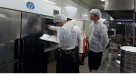 도공 영천휴게소(포항방향), 조리 전과정 위생 진단