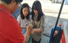 도로공사 여주주유소, 추석 연휴 세면도구 세트 증정