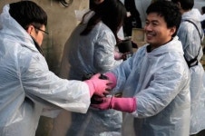 일화, 춘천 구리서 사랑의 연탄 나눔 봉사 진행 