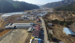 인제, 귀둔마을 새롭게 단장...내년 5월 준공 예정.
