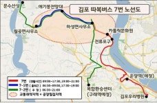 김포시 하성면↔김포신도시 따복버스 7번 4월2일 개통