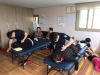 남부대 물리치료학과, 경로당 건강지킴이 활동