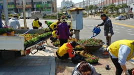 고양시 꽃박람회 손님맞이 ‘구슬땀’