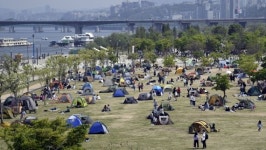 캠핑장 같은 한강 시민공원