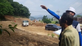 고재학 동두천시 부시장 우기대비 건설현장 점검