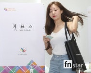 [포토] 러블리즈 류수정, ‘누구에게 투표할까~’