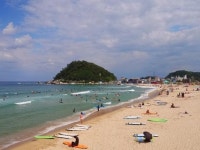 총 연장길이 7495m  양양해변 해수욕장 개장