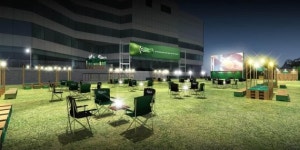 부산 특급호텔 피서객 야외가든으로 모셔라