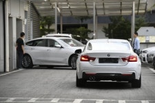 BMW 리콜시행 첫째날