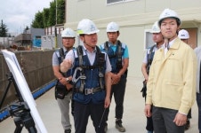 김종천 과천시장 태풍 ‘솔릭’ 대비 현장점검 
