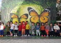 전주시 중화산1동 주민센터, 트릭아트 포토존 인기