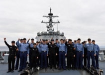 해군 첫 이지스함 세종대왕함 취역 10년..바다수호 핵심전력