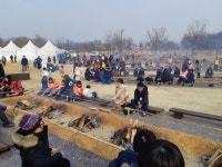 [포토뉴스] 2019 연천구석기겨울여행 바비큐