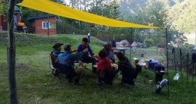  산천어마을....화천 오지캠핑 가족여행지 인기 최고
