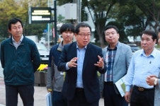 조광한 남양주시장 벽천분수 리모델링 현장방문