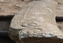 [포토뉴스] 국내 최초 추정 육각형 금당지...화천 계성리사지 발굴현장 공개