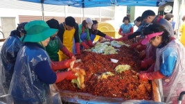 남양주 새마을지도자協 김장나눔 ‘쓰나미급’