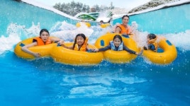 [온천의 여유] 스플라스 리솜 워터파크, 한겨울에도 야외까지 전 시설 오픈