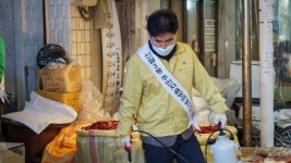 은철상회 | 이용선 예비후보, "코로나 19 극복, '힘내라 양천 캠페인' 진행"