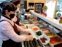 대구 프랜차이즈 나드리김밥, 의료진에 깁밥 등 제공