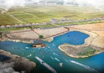 양양 남대천 하구, 친환경 수상레포츠 체험센터 착공