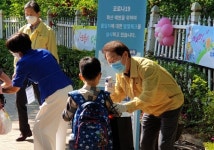 2차 등교개학하는 세륜초등학교 가보니
