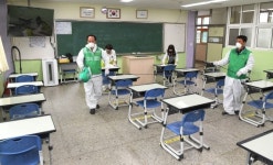 3차 개학 앞두고 방역 강화