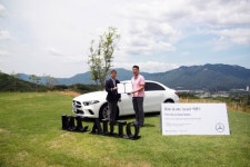 포천 라싸골프클럽, 홀인원 이벤트 벤츠 자동차 주인공 탄생..박정준씨 행운