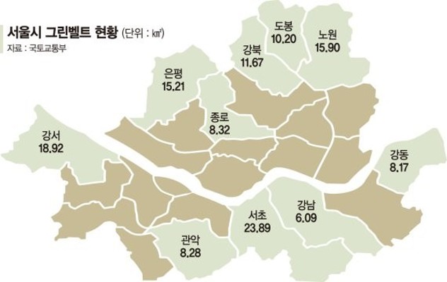 '그린벨트 해제' 강남에 쏠린 눈… 내곡·세곡·양재 후보지로 거론 [서울 주택공급 확대] | 포토뉴스